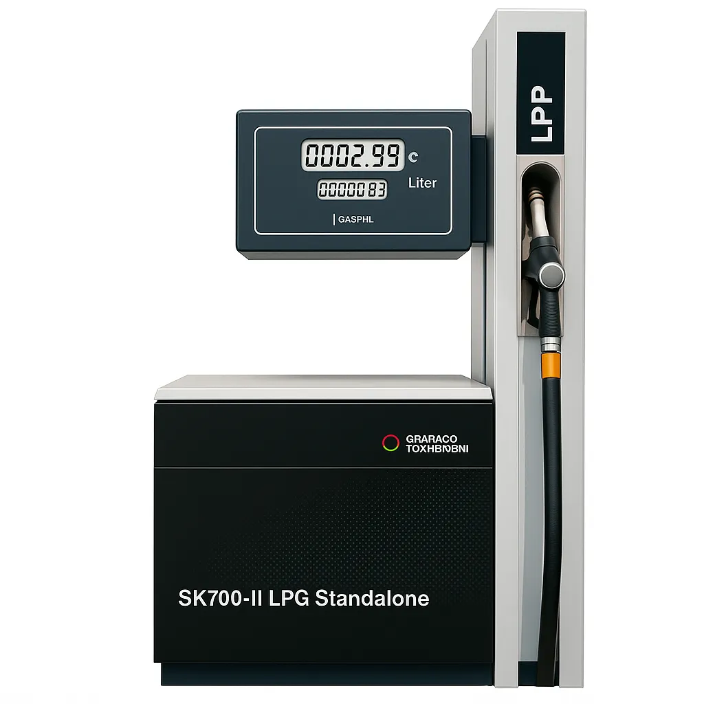 колонка топливораздаточная для СУГ GILBARCO SK700-2 LPG-2 CR STP